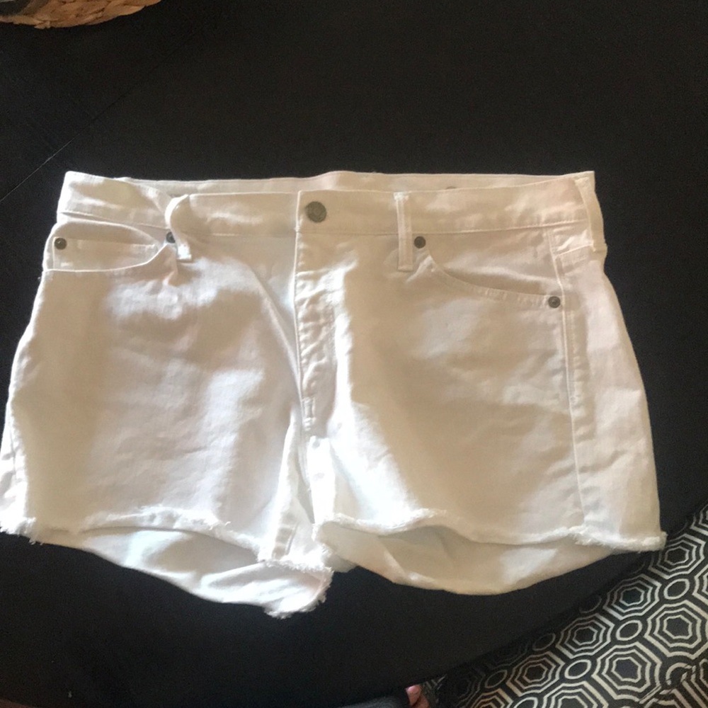 GAP white Jean Shorts